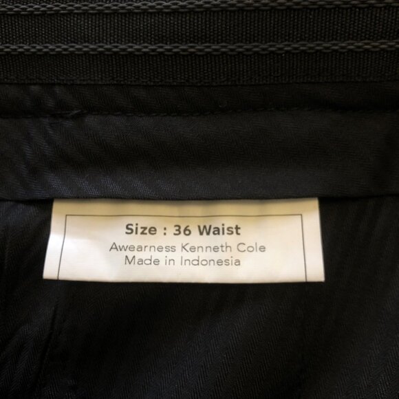 Awearness Kenneth Cole Wool Gray Suit Jacket Size 44R & Pants Size 36W 30L - Picture 9 of 15